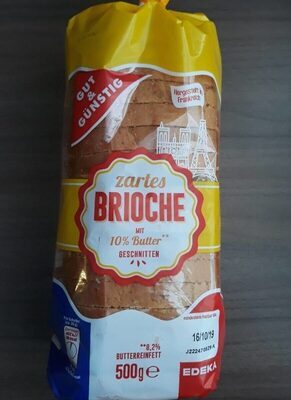 GUT&GÜNSTIG Brioche geschnitten 500g