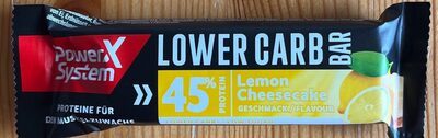 Power System Active Lifestyle Lower Carb Bar Lemon Cheesecake 40g