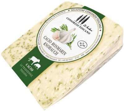 Consorzio Toscano D'Avitani Cacio mit Rosmarin&Knoblauch 41% Fettstufe 150g