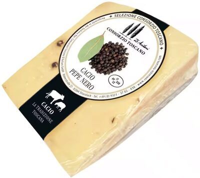 Consorzio Toscano D'Avitani Cacio mit Pfeffer 41% 150g