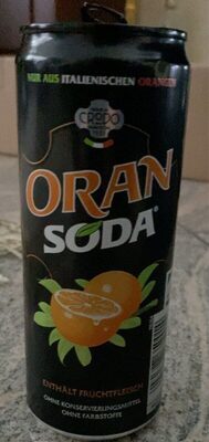 Crodo Oran Soda 24x0,33l DPG