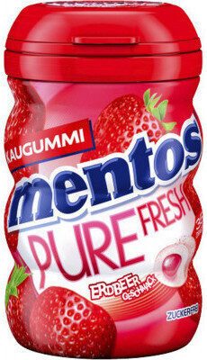 Mentos Gum Erdbeer 70g