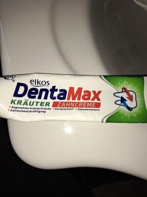 EDEKA elkos DentaMax Streifenzahncreme Kräuter 125ml