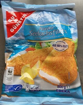 MSC GUT&GÜNSTIG Alaska Seelachsfilet paniert 800g