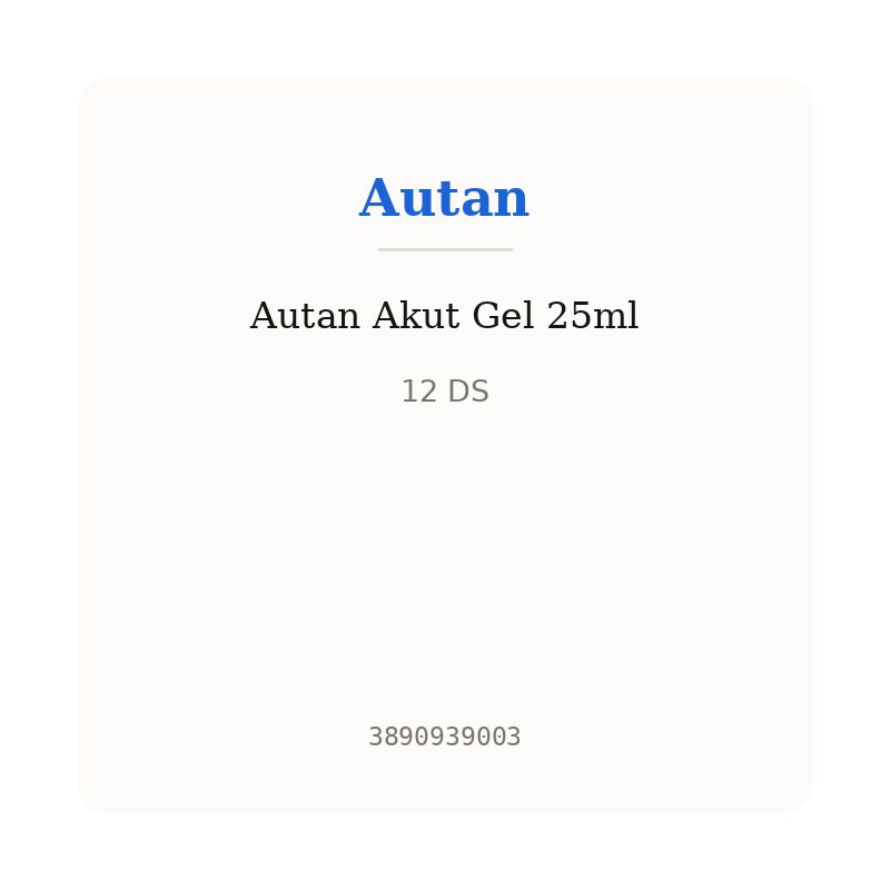 Autan Akut Gel 25ml