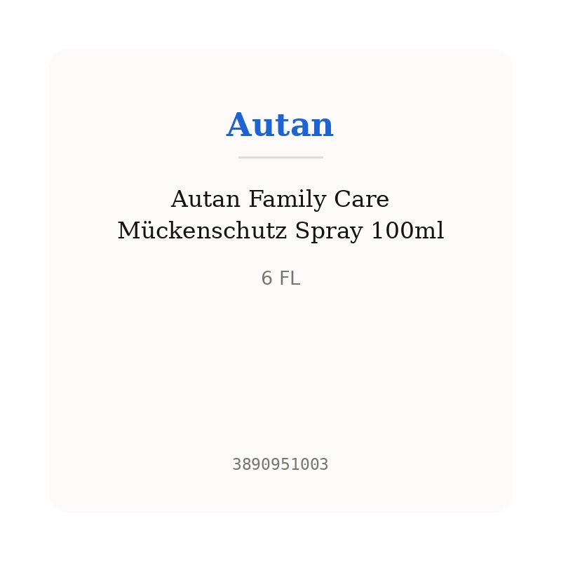 Autan Family Care Mückenschutz Spray 100ml