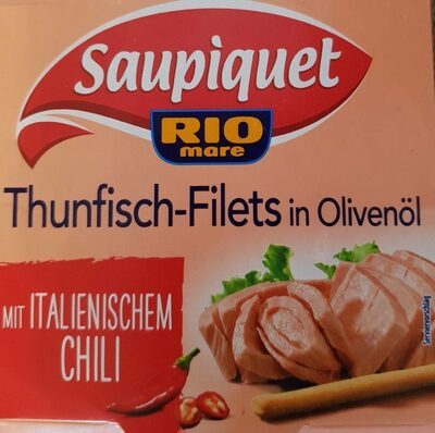 Saupiquet Thunfisch-Filets in Olivenöl mit Chili 130g
