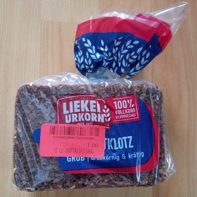 Lieken Urkorn Kraftklotz 500g