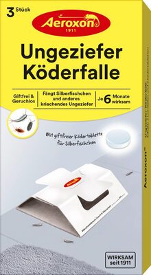 Aeroxon Ungeziefer-Köderfalle 3ST