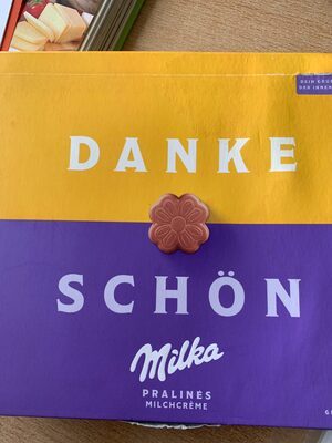 Milka Dankeschön Milchcreme Pralinen 110g