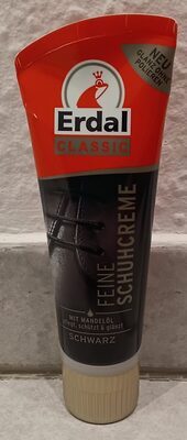 Erdal Schuhcreme Tube schwarz 75ml