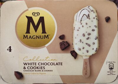 Langnese Magnum White Choco Cookie 4x90ml