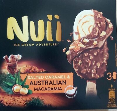 Nuii Salted Caramel&Australien Macadamia 3x90ml