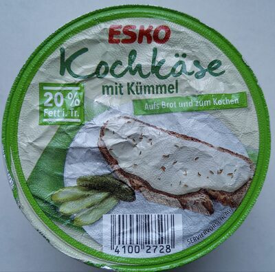 Esko Kochkäse mit Kümmel 20%Fett i.Tr.200g