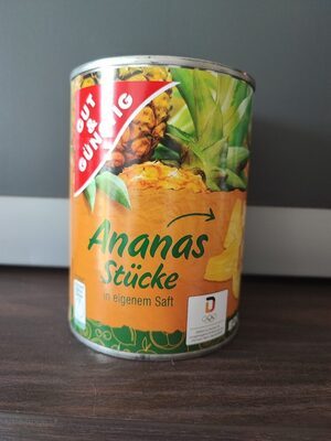 GUT&GÜNSTIG Ananas Stücke in Saft 565g