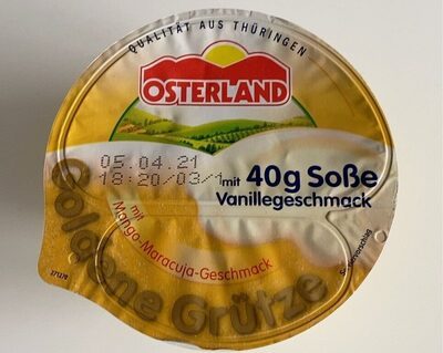 Osterland Goldene Grütze+Dessertsoße 160g