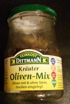 Feinkost Dittmann Kräuteroliven Mix 200g