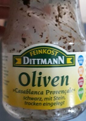 Feinkost Dittmann Oliven Casablanca Provence 230g
