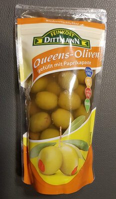 Feinkost Dittmann Queens Oliven gefüllt Paste 250g