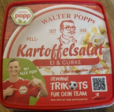 Popp Kartoffelsalat mit Ei&Gurke 400g