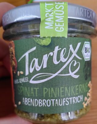 Bio Tartex Markt-Gemüse Spinat Pinienkerne 135g