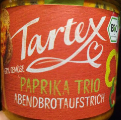 Bio Tartex Markt-Gemüse Paprika Trio 135g