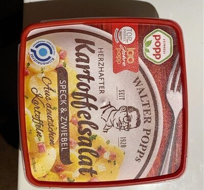 Popp Herzhafter Kartoffelsalat mit Bacon&Zwiebel 400g