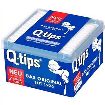 Q-Tips Stäbchen Box 206ST