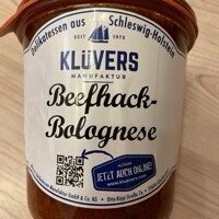 Klüvers Beefhackbolognese 450g MW