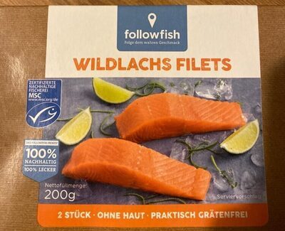 MSC Followfood Alaska-Wildlachs Filets ohne Haut 200g