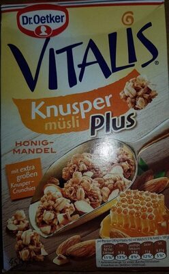 Dr.Oetker Vitalis Knusper Plus Müsli Honig-Mandel 450g