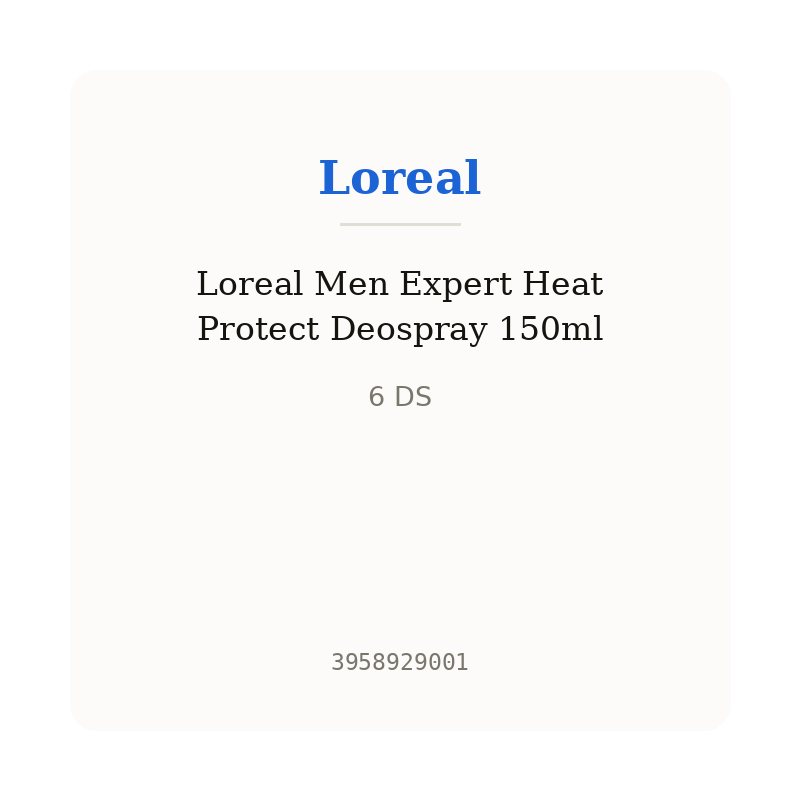 Loreal Men Expert Heat Protect Deospray 150ml