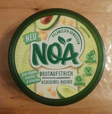 NOA Brotaufstrich Kichererbse-Avocado 175g