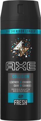 Axe Deo Bodyspra Collision Leather&Cookies ohne Aluminiumsalze 150ml