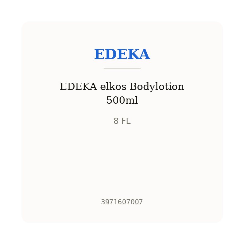 EDEKA elkos Bodylotion 500ml