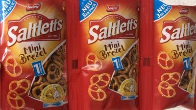 Saltletts Mini Brezel 3x40g