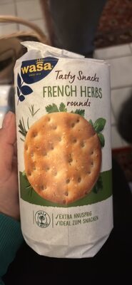 Wasa Tasty Snacks Rounds Herbs 205g