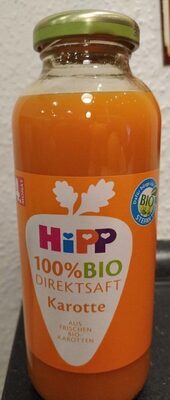 Bio Hipp Direktsaft Karotte ab dem 5.Monat 0,33l