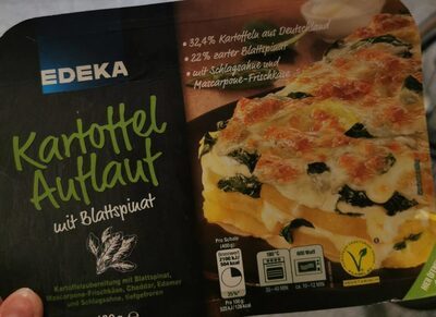EDEKA Herzstücke Kartoffel-Blattspinat Auflauf 400g