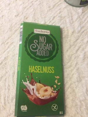 Frankonia Vollmilch-Nuss no sugar 85g