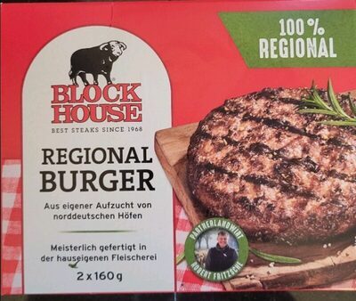 Block House Burger Regional 2x160g