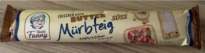 Tante Fanny Frischer süßer Butter-Mürbeteig 280g