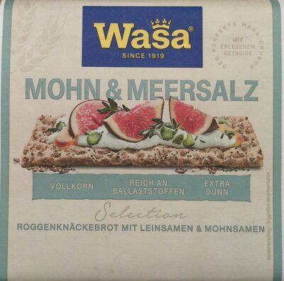 Wasa Mohn & Meersalz 245g