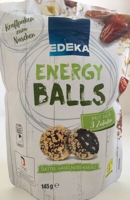 EDEKA Herzstücke Snack Balls Datteln Haselnuss Kakao 145g