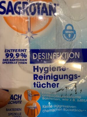 Sagrotan Hygiene-Reinigungstücher 60ST