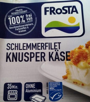 MSC Frosta Schlemmerfilet Knusper Käse 360g