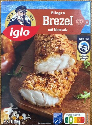 MSC Iglo Filegro Brezel Panade mit Meersalz 250g
