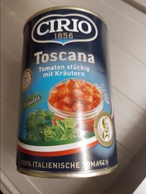 Cirio Tomatenstücke mit Kräutern Toscana 400g