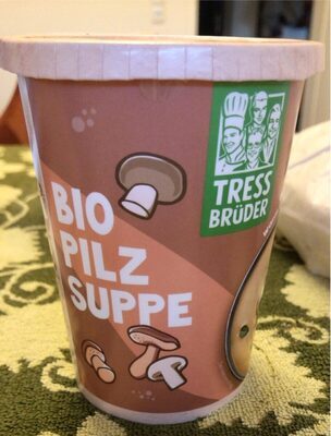 Bio Tressbrüder Vegane Pilzsuppe 450ml