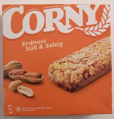 Corny Süß&Salzig Erdnuss 6x25g